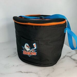 NHL San Diego Gulls Round Drink Food Cooler Pack Bag Tote RARE